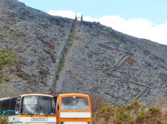 
Oakeley Quarry incline, Blaenau Ffestiniog, April 2013